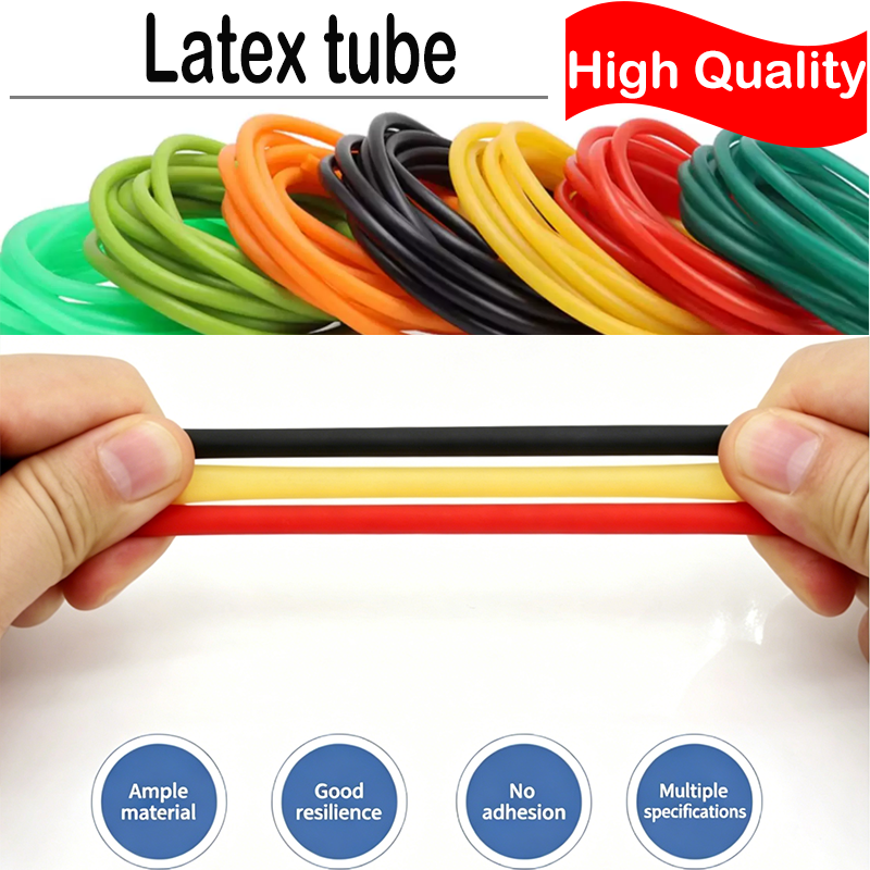 Speargun Rubber Band - 1M Latex Rubber Tubing Tube ID
