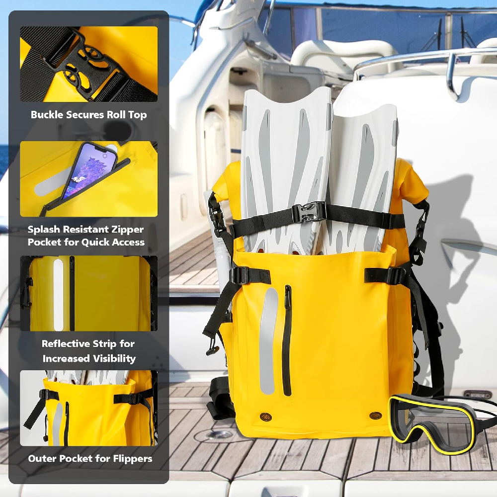 1PCS Waterproof Backpack Heavy - Dry Bag Roll Top recensie en prijs