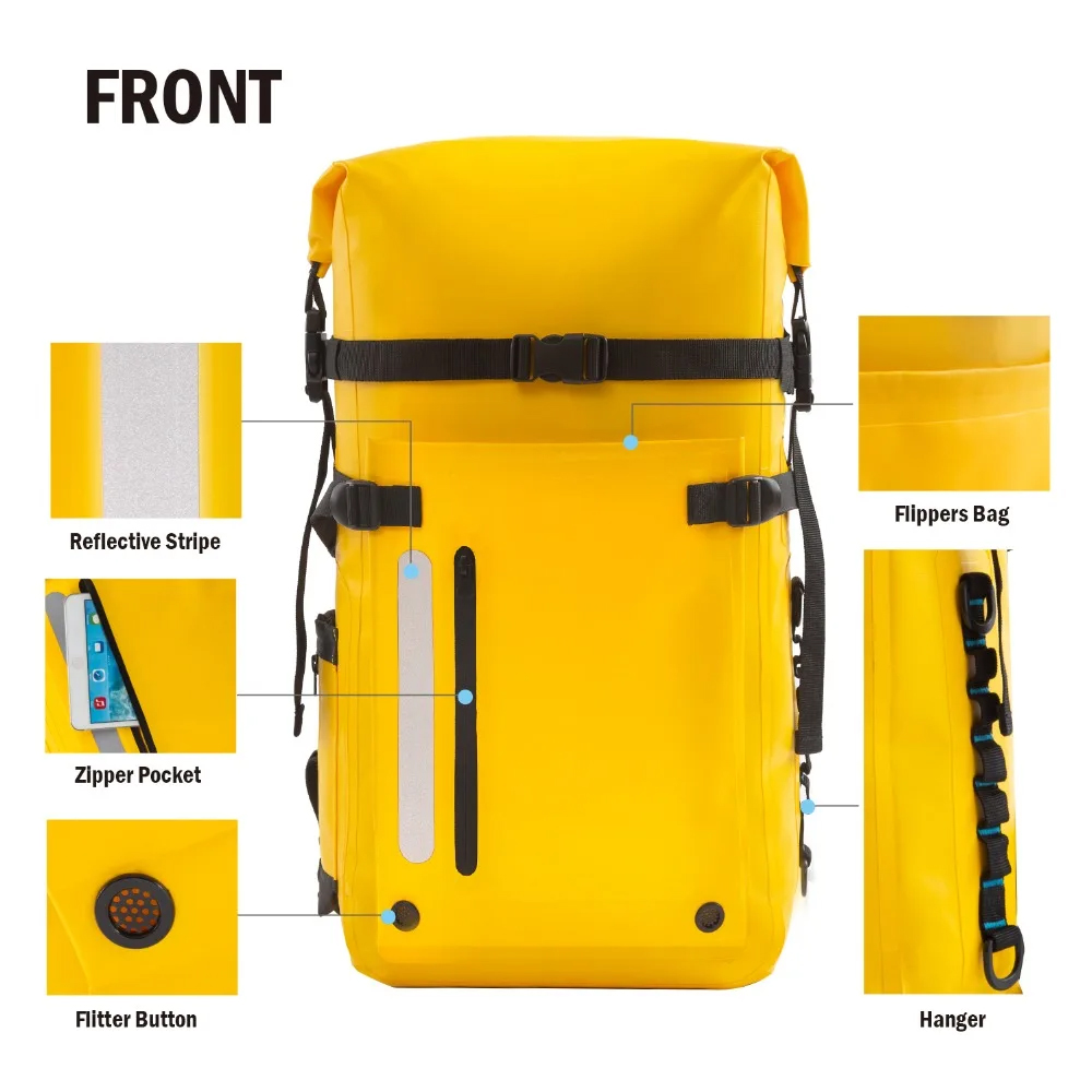 1PCS Waterproof Backpack Heavy - Dry Bag Roll Top recensie en prijs