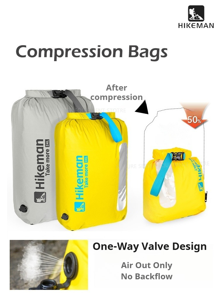 HIKEMAN Vacuum Compression Bag - Dry Bag Roll Top recensie en prijs