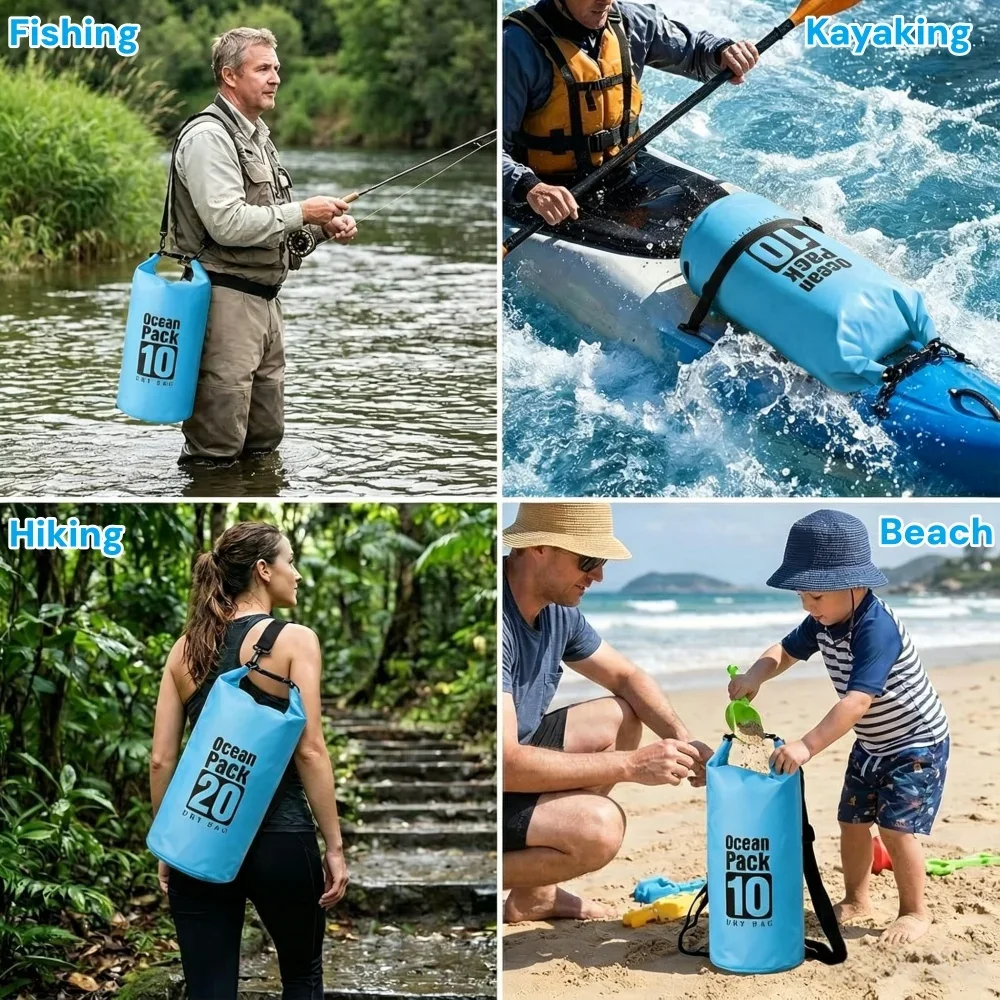 500D Waterproof Dry Bag Floati - Dry Bag Roll Top recensie en prijs