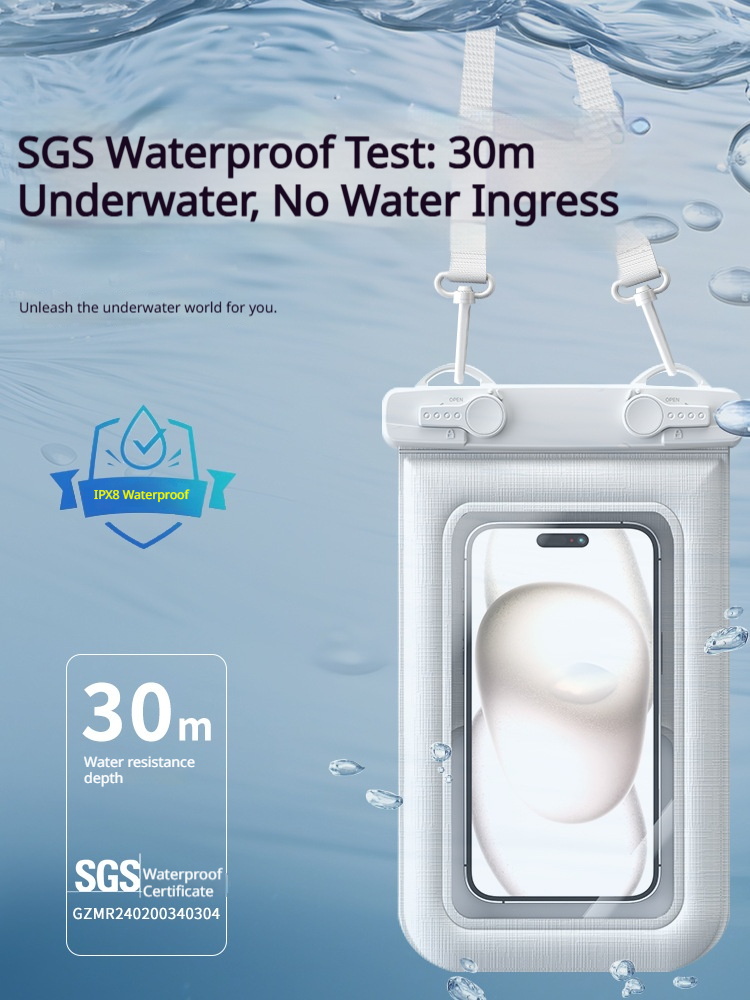 Sponge phone waterproof bag fl - Aquatic Diving recensie en prijs